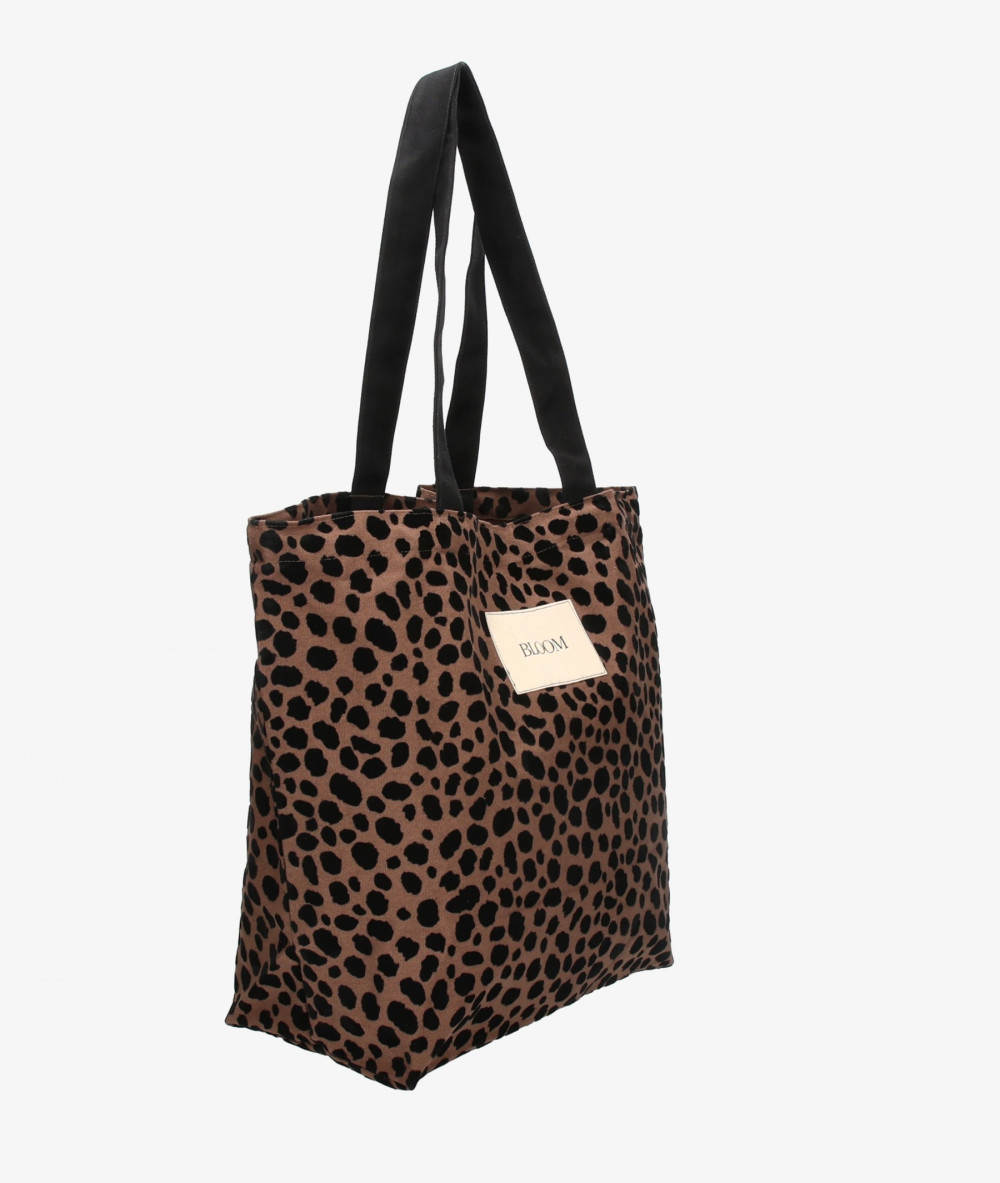 TOTE BAG BLOOM GUEPARDO TOTE en marrón