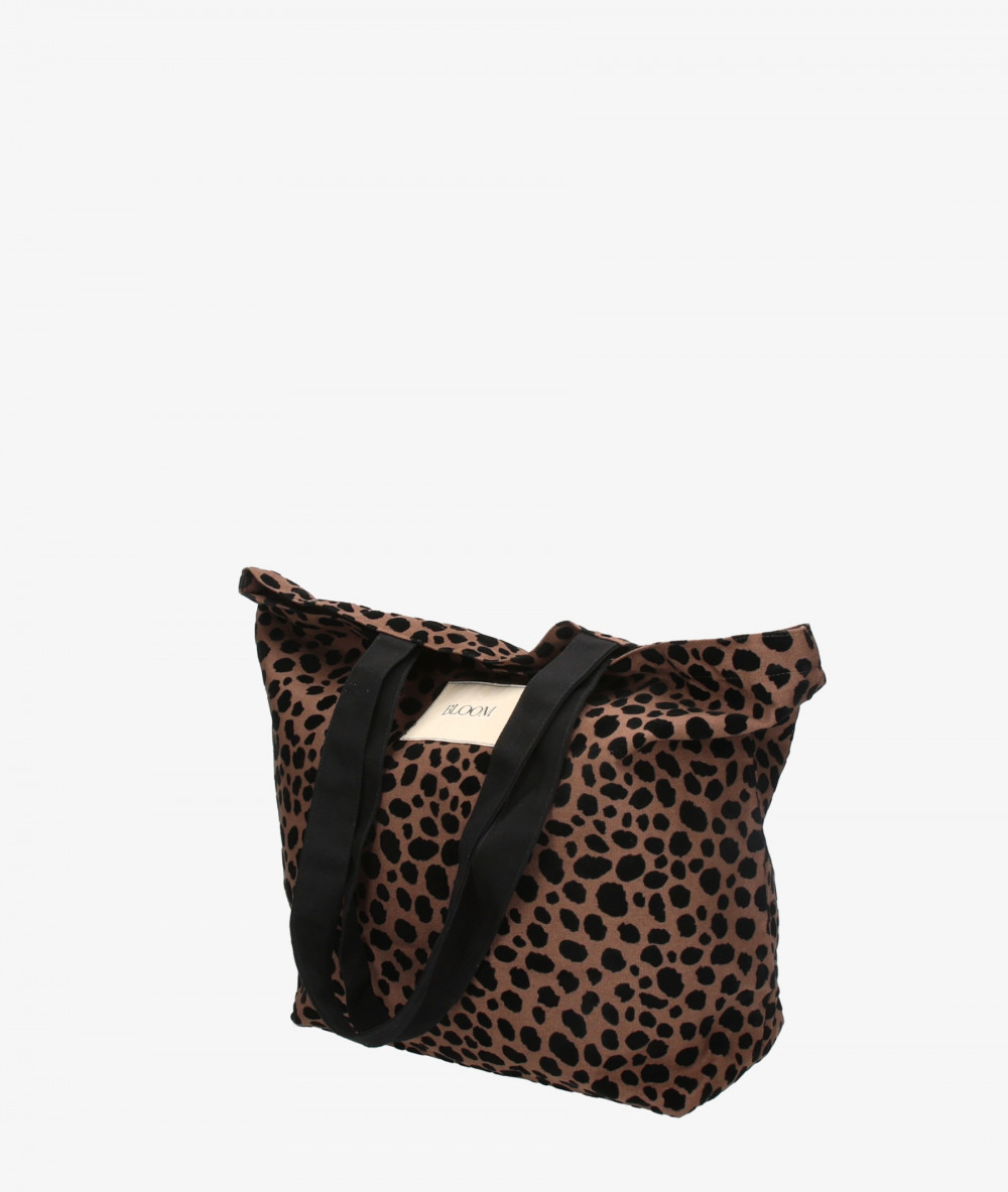 TOTE BAG BLOOM GUEPARDO TOTE en marrón