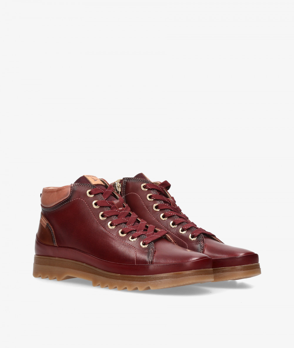 Pikolinos Ankle boots  W3W-8825 in burgundy