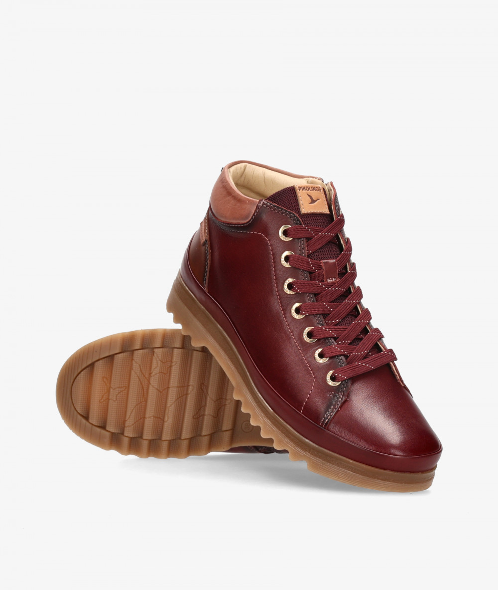 Pikolinos Ankle boots  W3W-8825 in burgundy