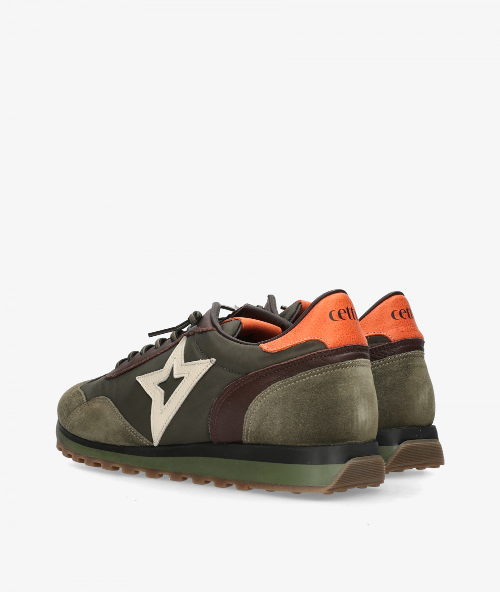 Cetti Sneakers  C-1259 in kaki
