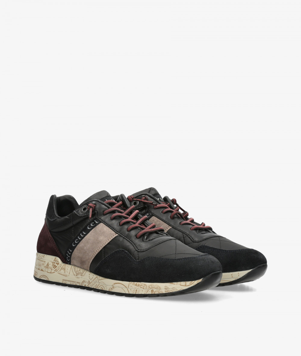 Cetti Sneakers  C-1370 in navy blue