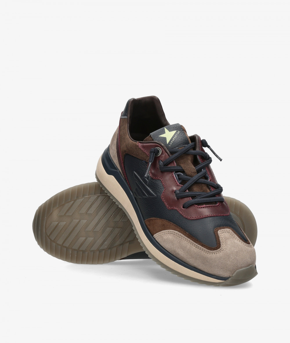 Cetti Sneakers  C-1429 in navy blue