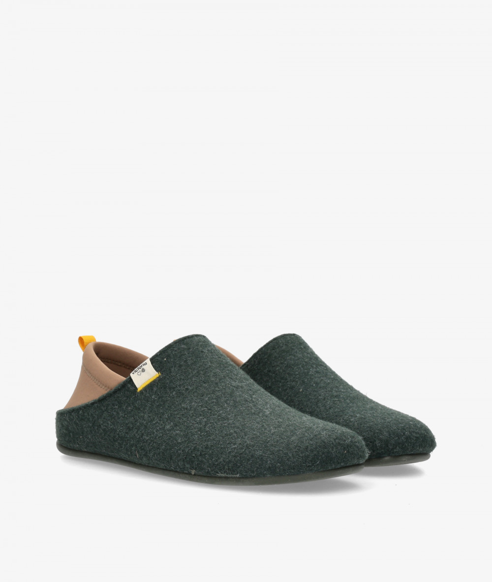 Zapatillas de casa Victoria  1081115 en caki