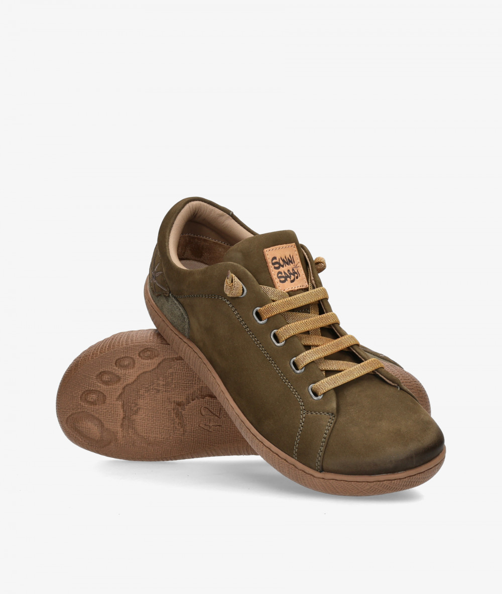 Zapatos de cordones Sunni Sabbi OKI 014 en caki