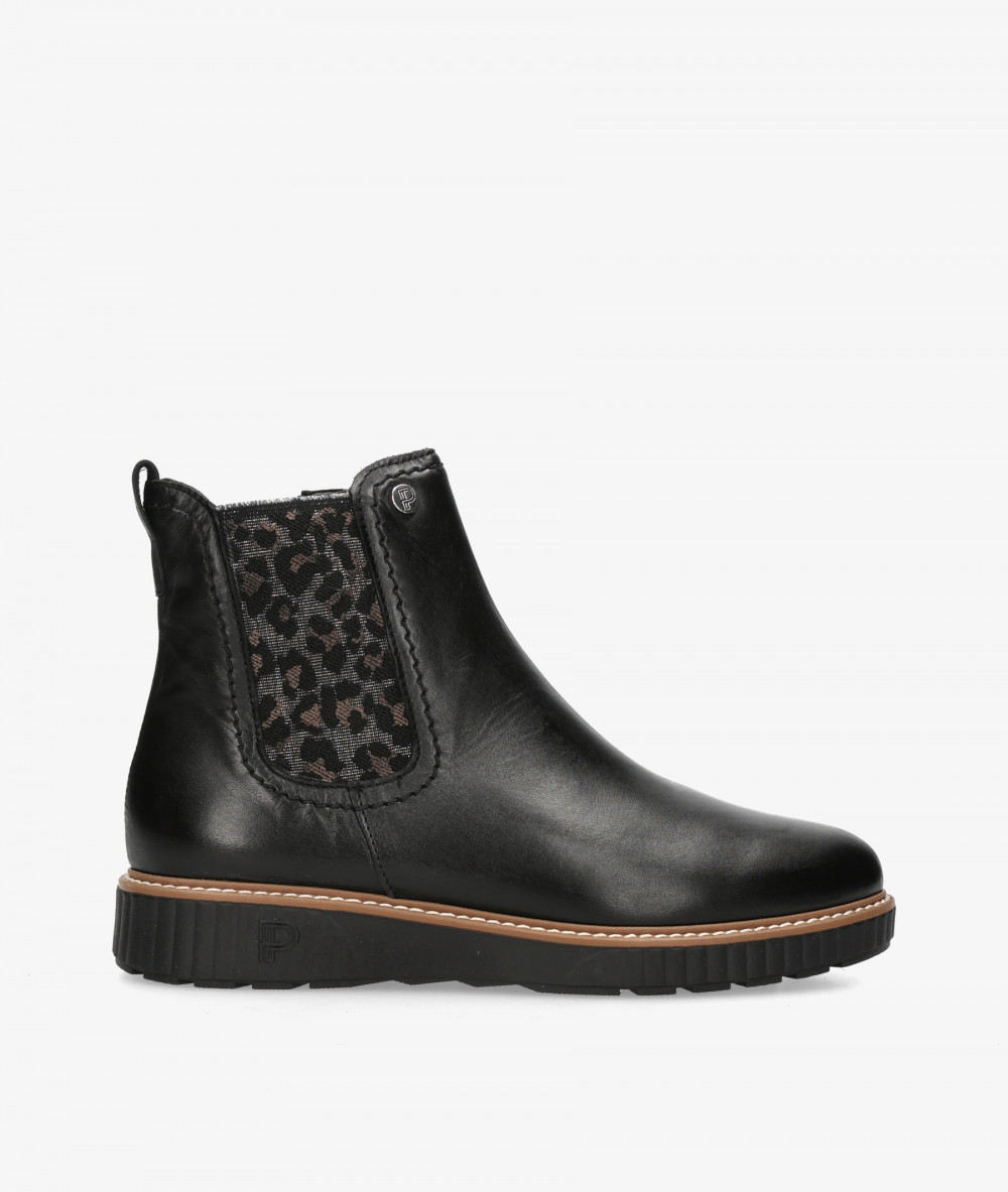 Botines Pitillos  11556 en negro