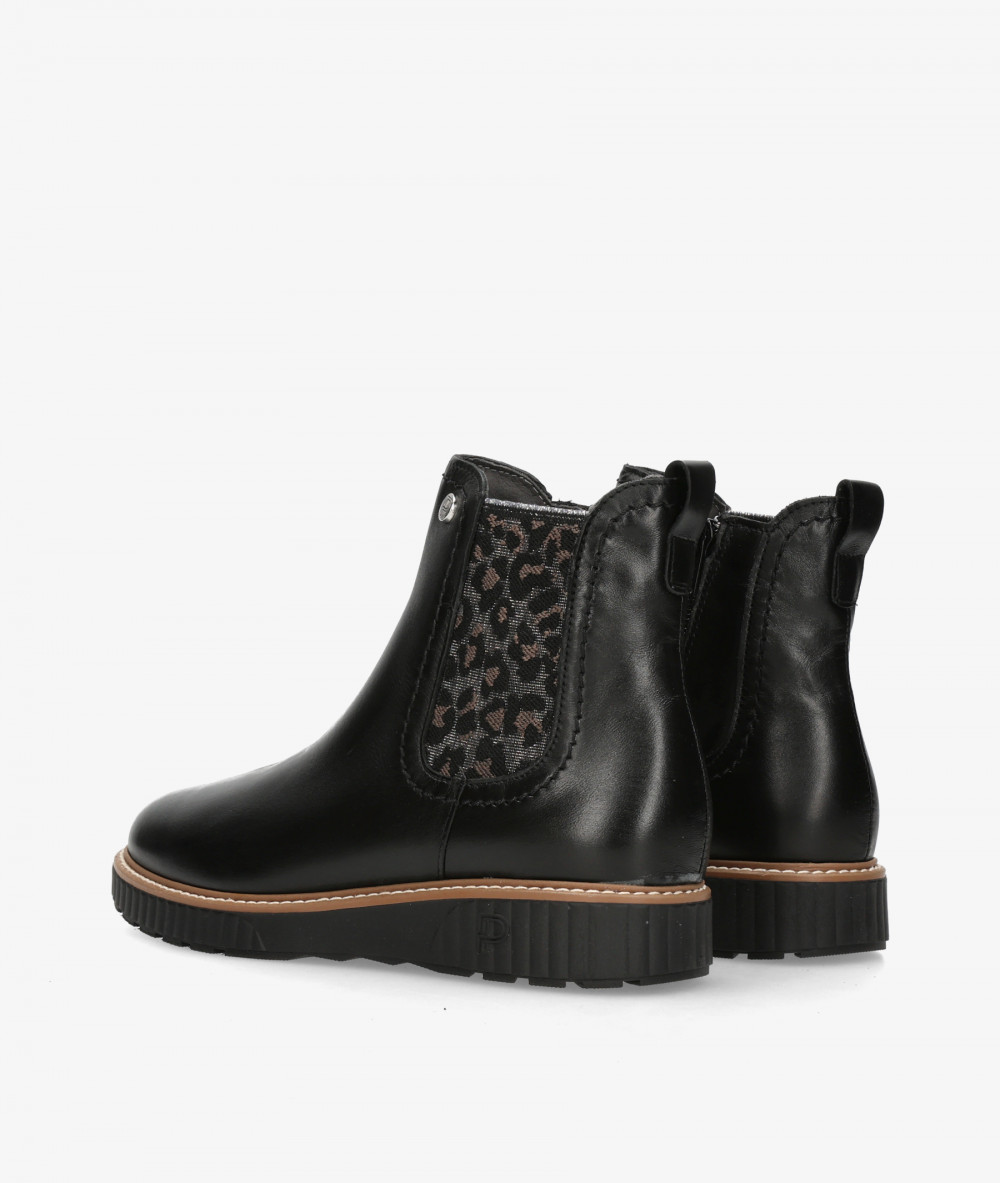 Botines Pitillos  11556 en negro