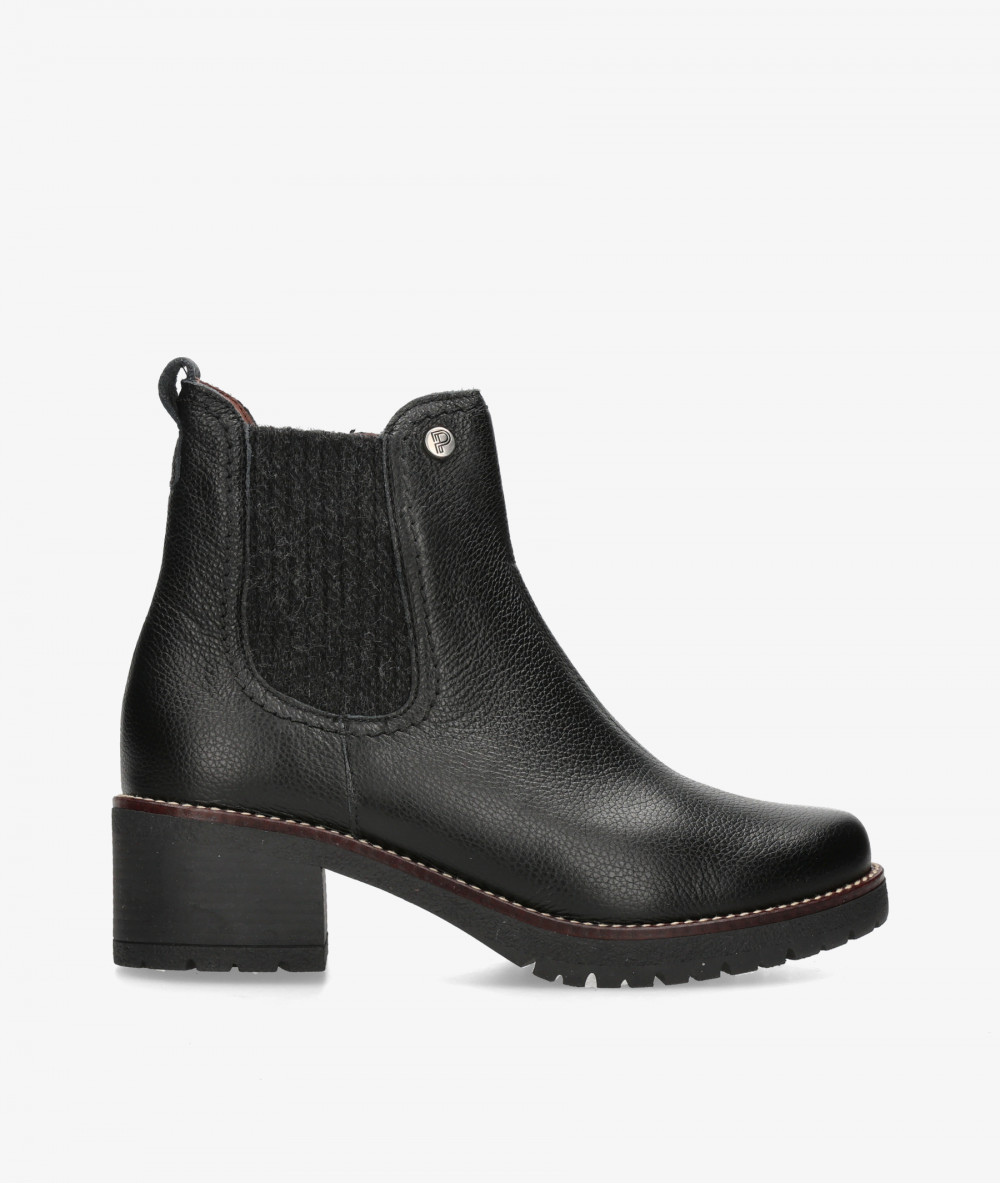 Botines Blanco y negro  20523 en negro