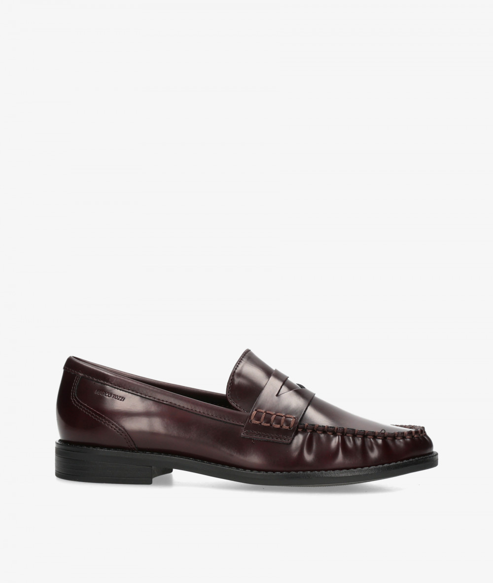 Mocasines MARCO TOZZI 2-24317-47 en burdeos