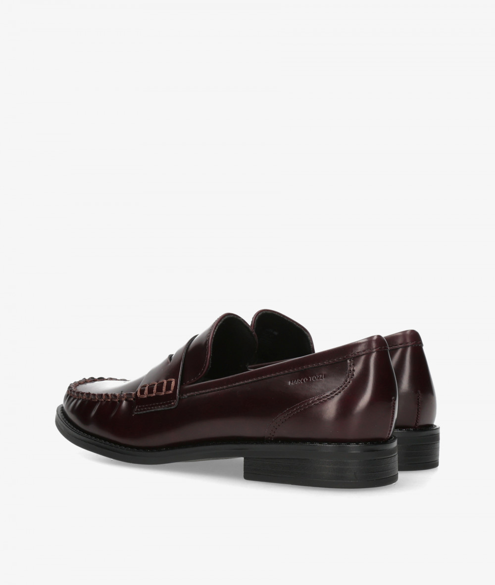 Mocasines MARCO TOZZI 2-24317-47 en burdeos