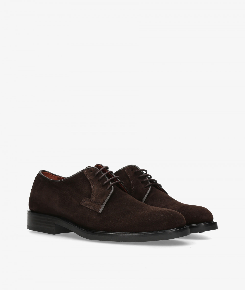 Kénnebec Lace-up shoes 21721 in brown suede