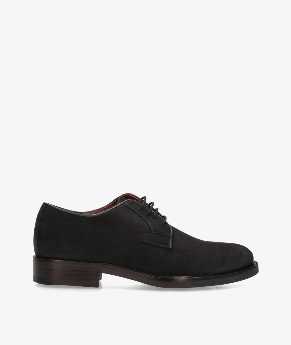 Kénnebec Lace-up shoes 21721 in blue suede