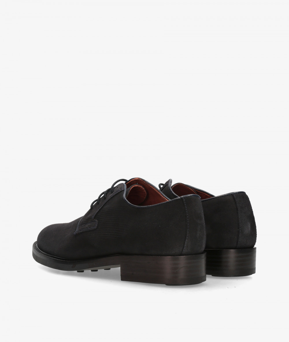 Kénnebec Lace-up shoes 21721 in blue suede