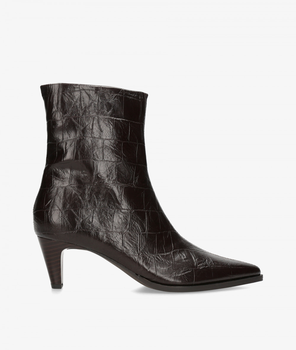Botines Corina  M6886 en coco marrón
