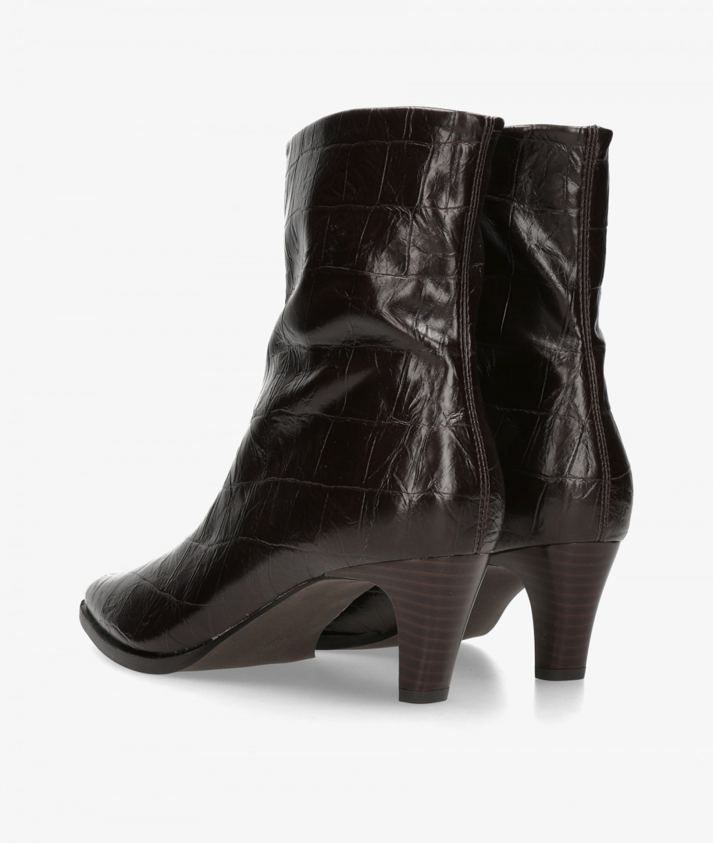 Botines Corina  M6886 en coco marrón