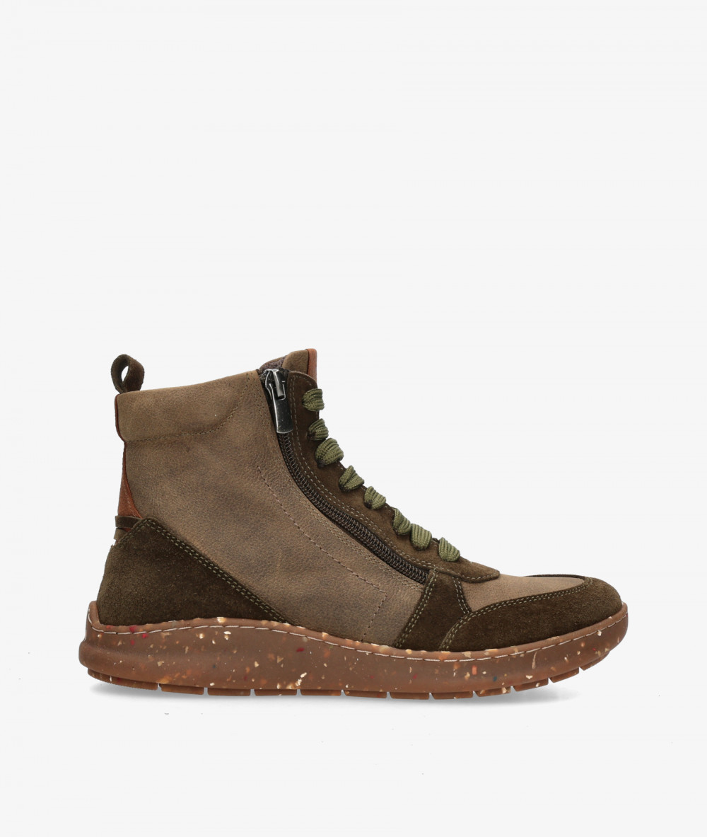 Walk & Fly Sneakers  6004 in kaki