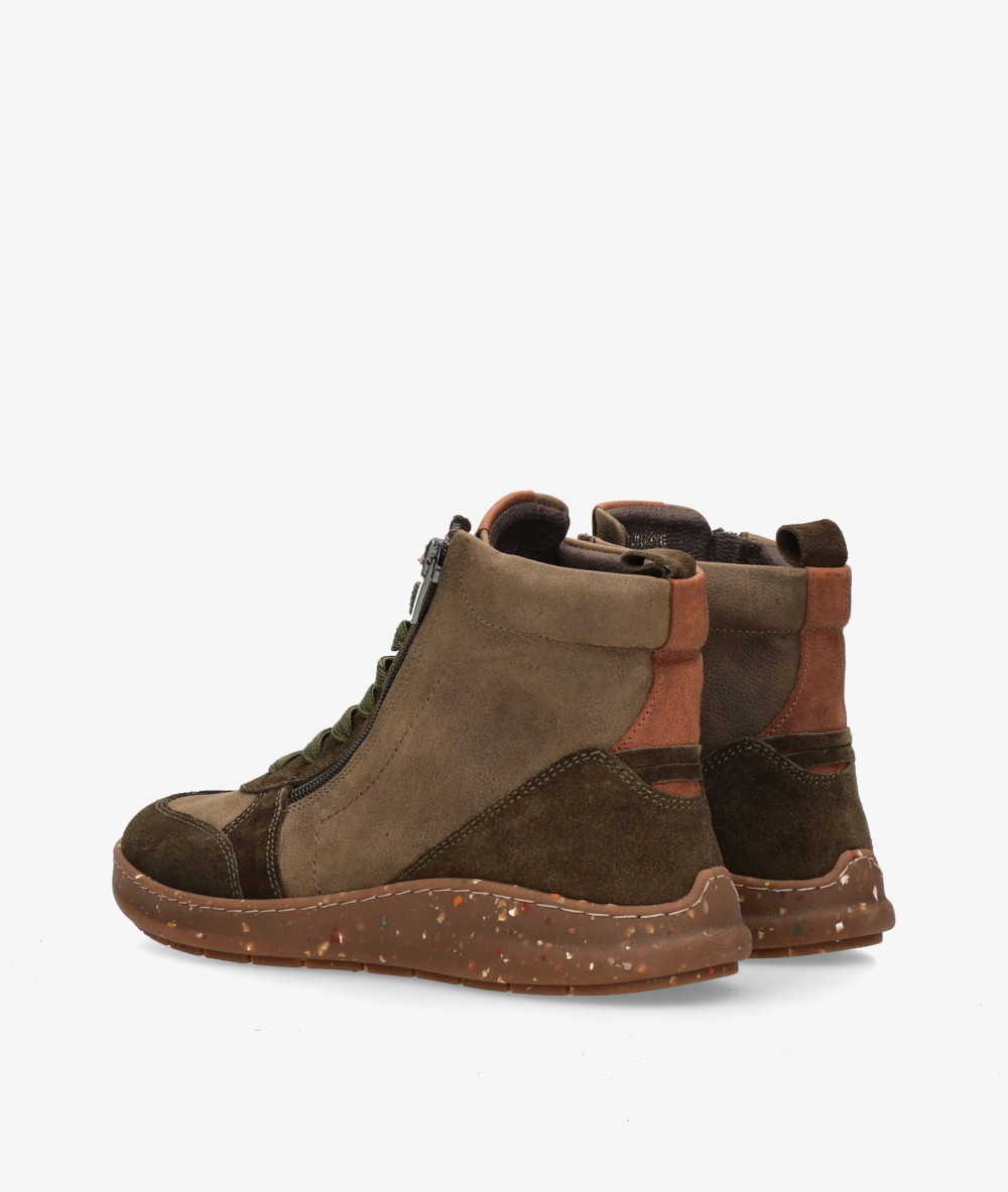 Walk & Fly Sneakers  6004 in kaki