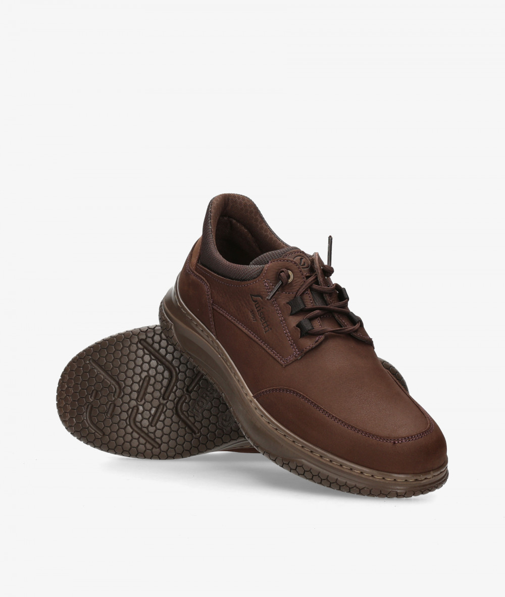 LUISETTI Lace-up shoes 39908 NO in brown nubuck
