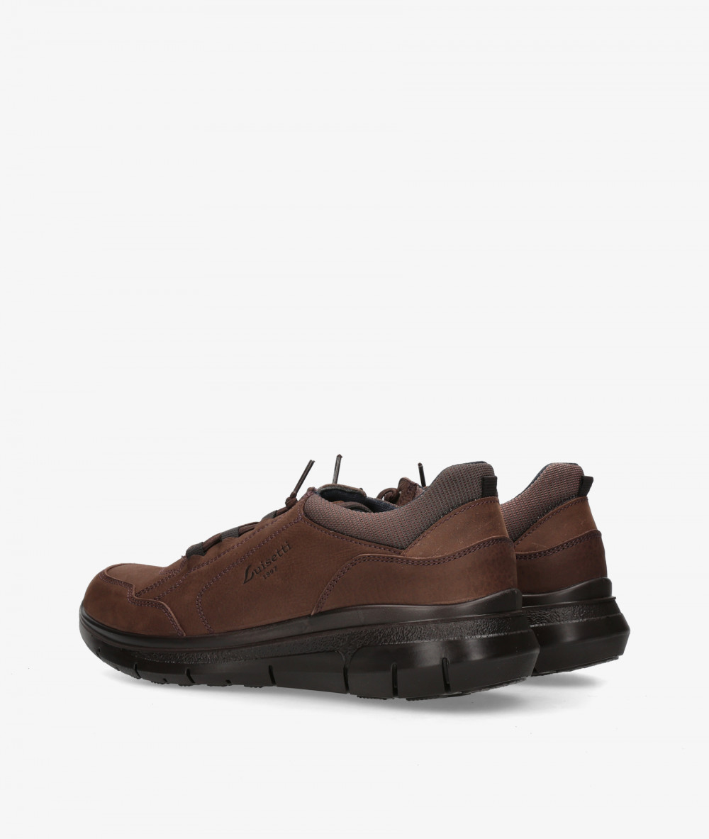 LUISETTI Lace-up shoes 36123 NO in brown nubuck