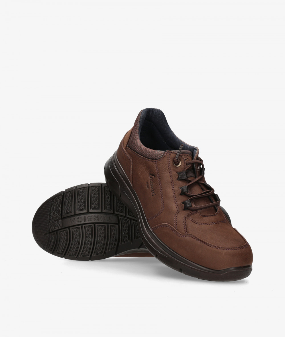 LUISETTI Lace-up shoes 36123 NO in brown nubuck