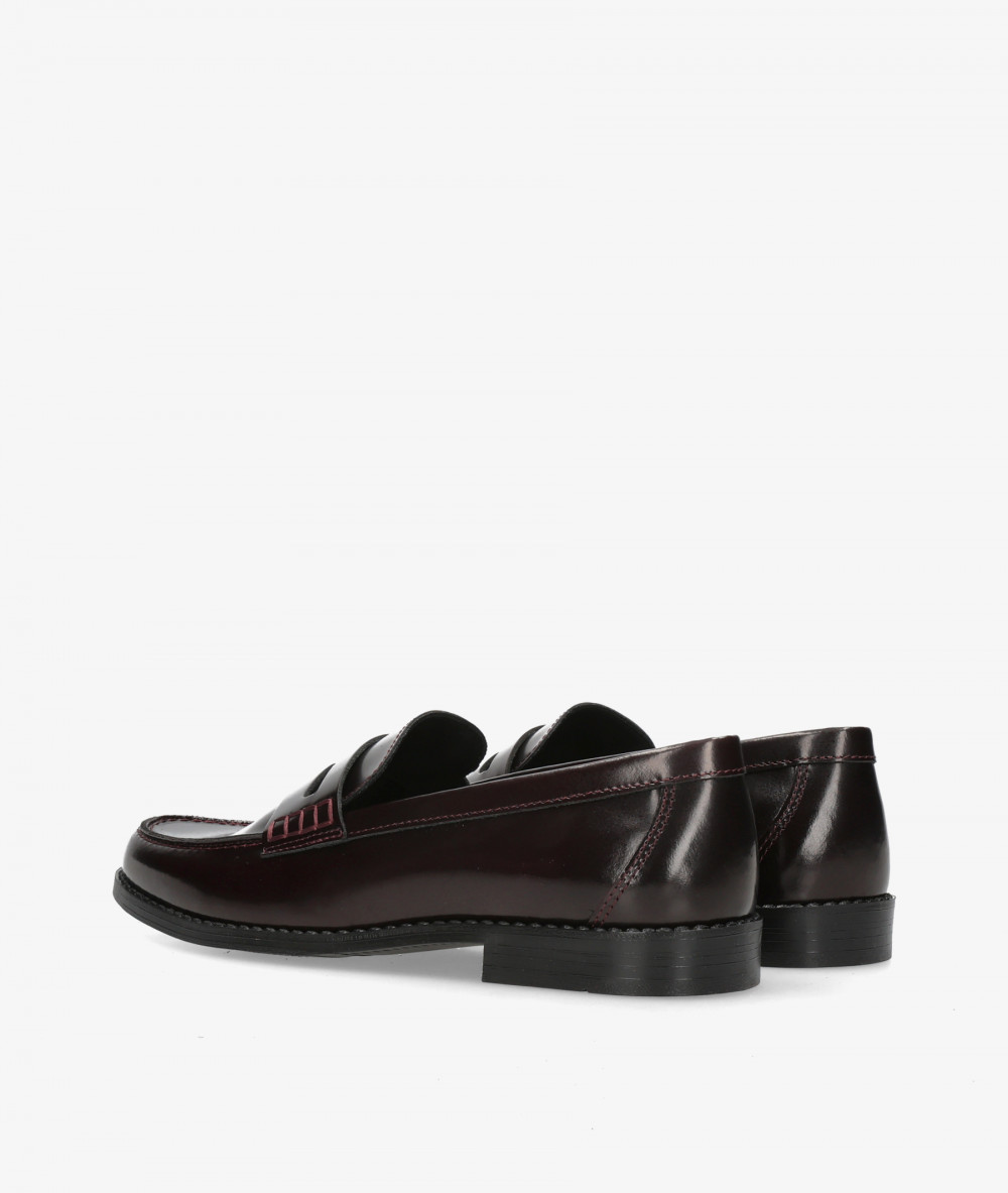 Mocasines pabloochoa.shoes 40871FM1 en burdeos
