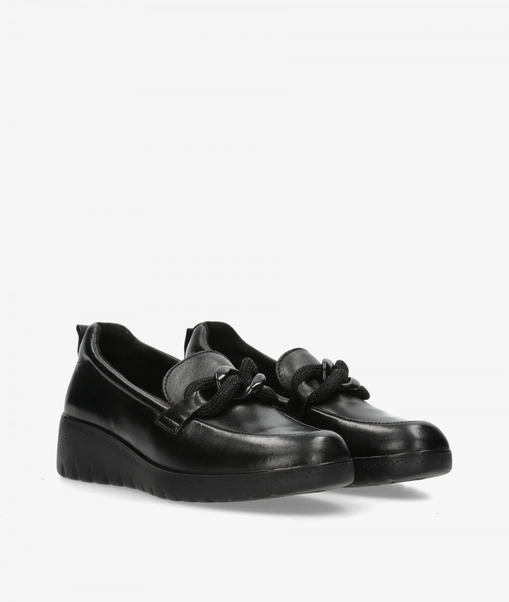 Mocasines St. Gallen PIT16  24-10-23957 en negro