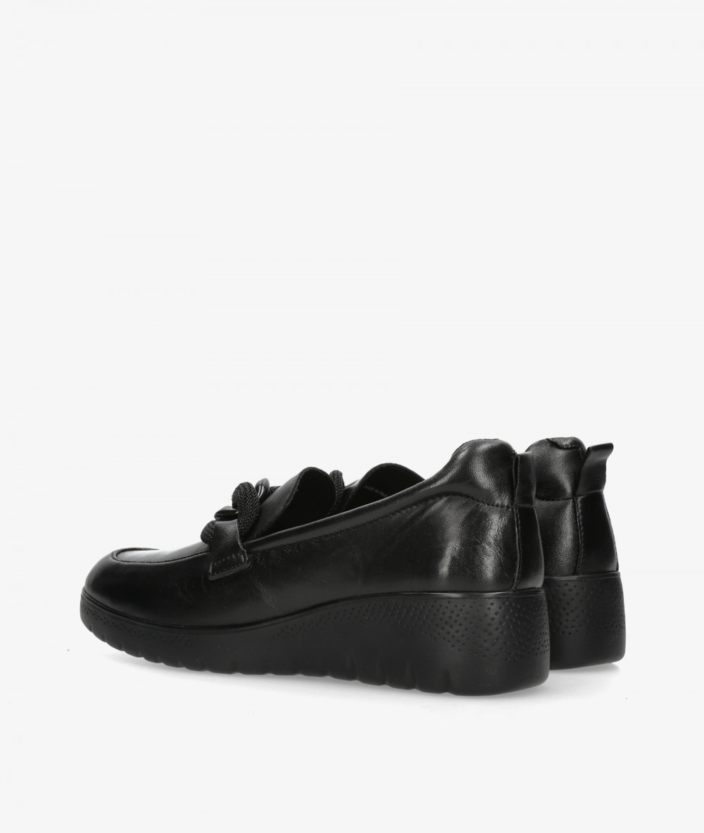 Mocasines St. Gallen PIT16  24-10-23957 en negro