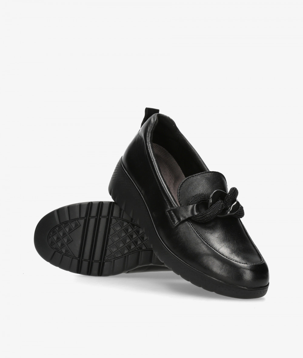 Mocasines St. Gallen PIT16  24-10-23957 en negro