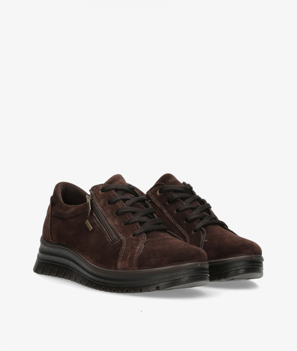 Deportivos Igi&Co  2156733 en serraje marrón