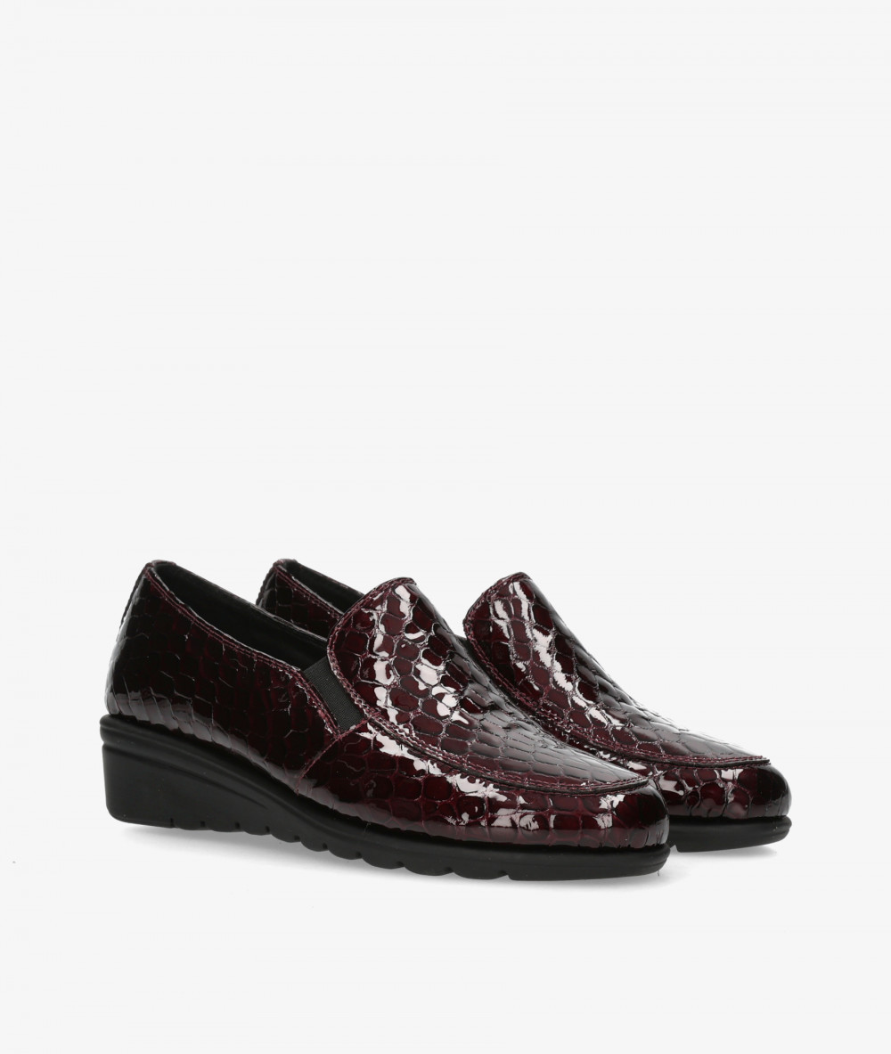 Mocasines St. Gallen ADELFA 20-11-15930 12176 en coco burdeos