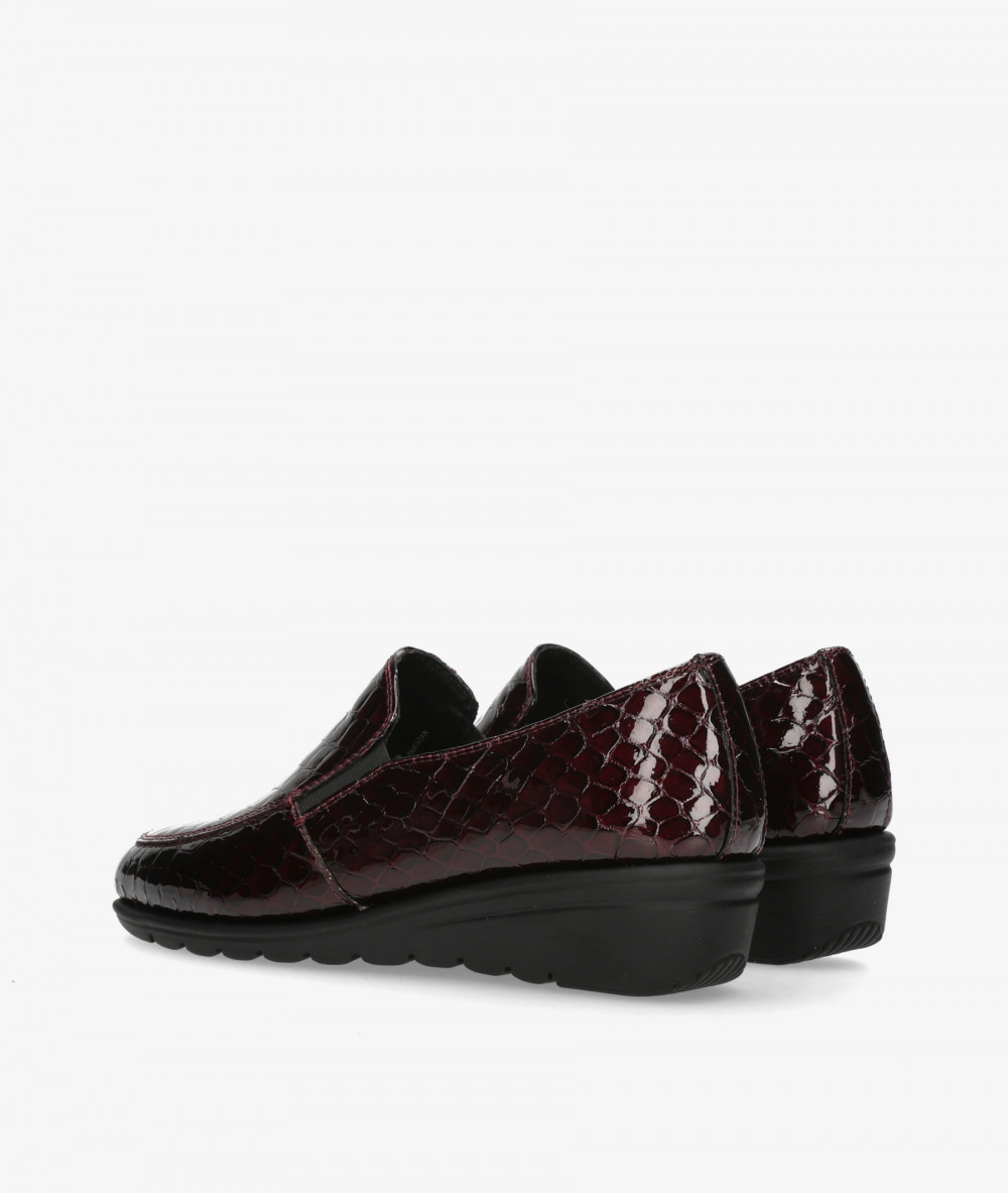 Mocasines St. Gallen ADELFA 20-11-15930 12176 en coco burdeos