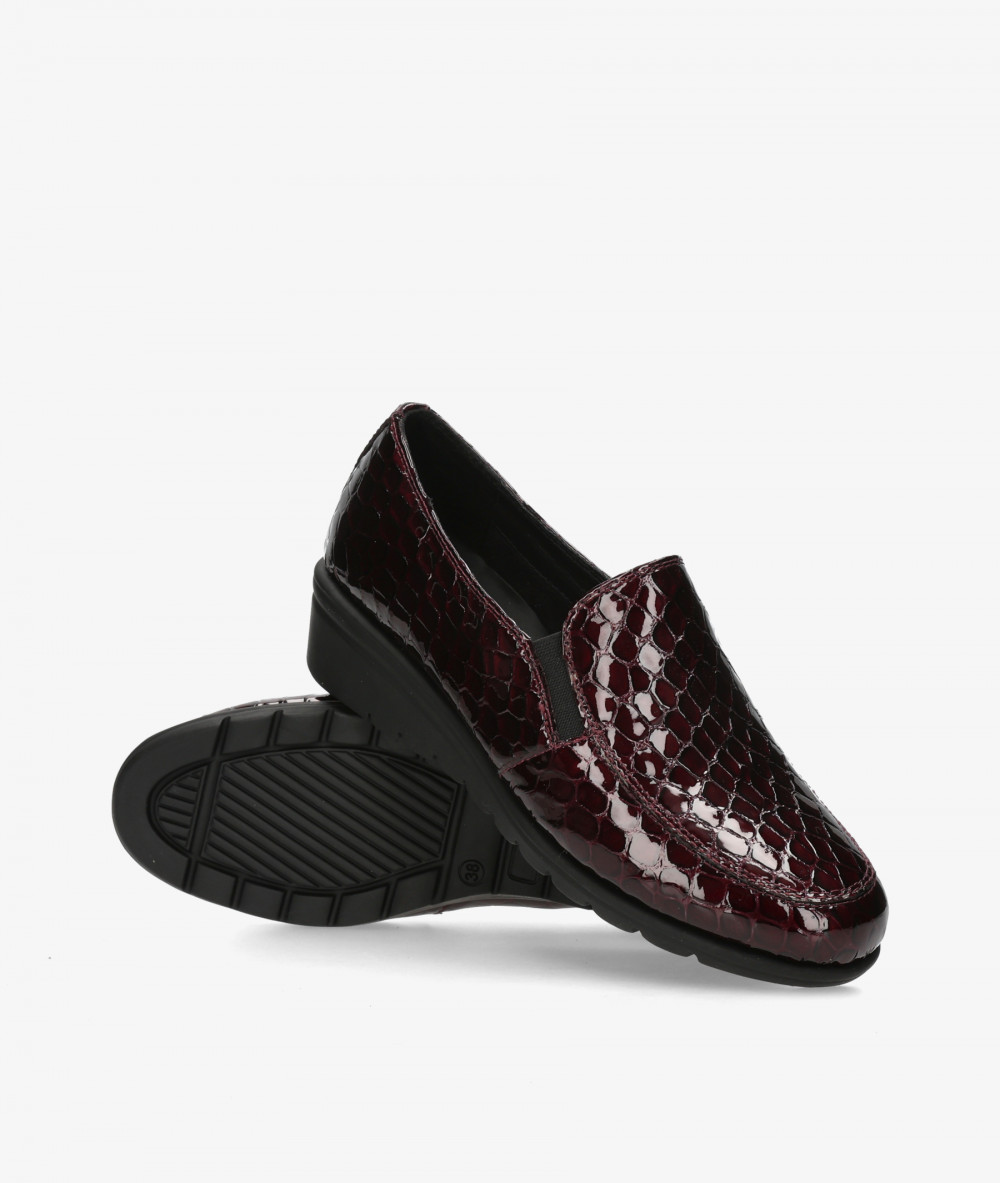 Mocasines St. Gallen ADELFA 20-11-15930 12176 en coco burdeos