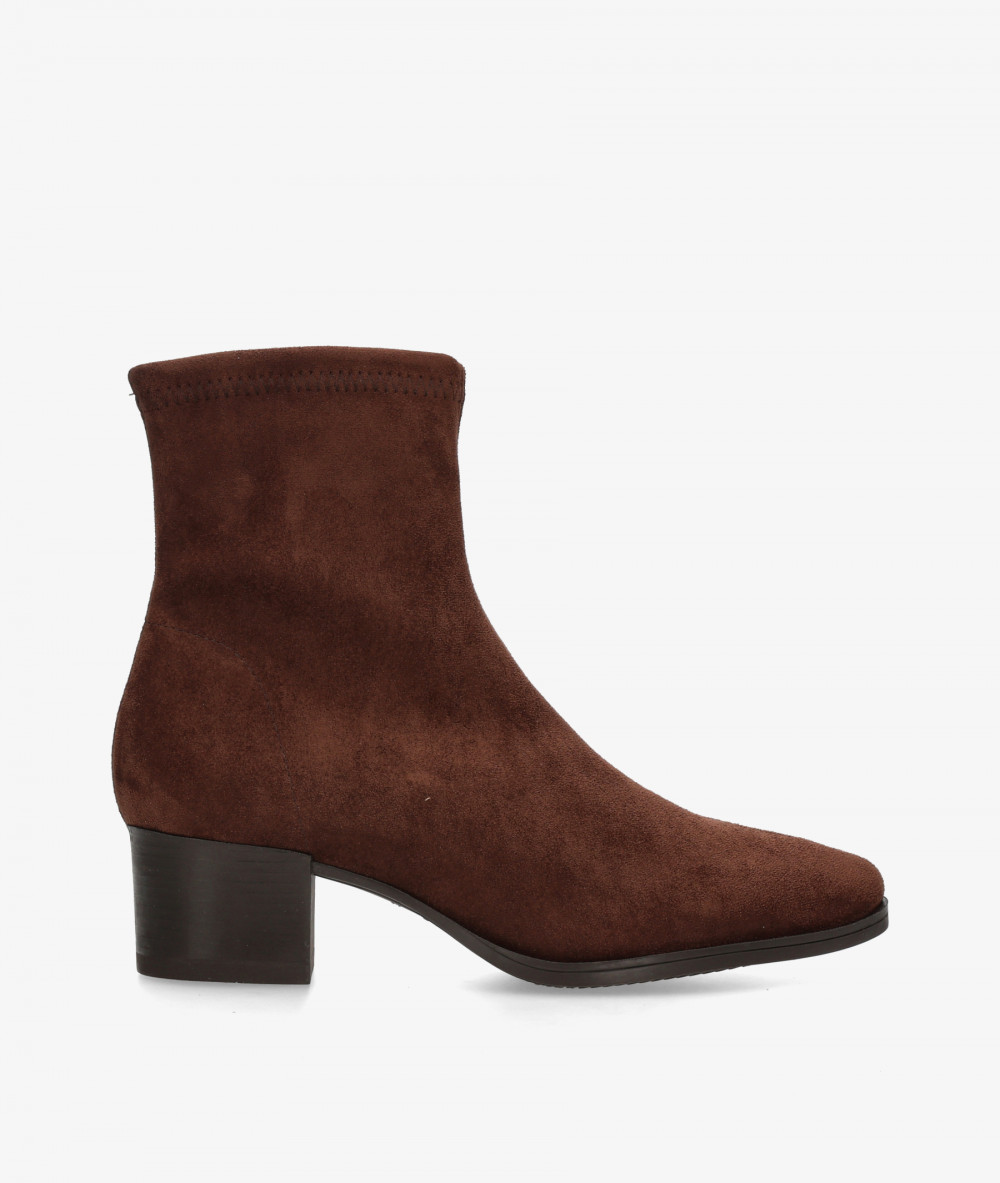Botines pabloochoa.shoes 78255 en MARRON LYCRA