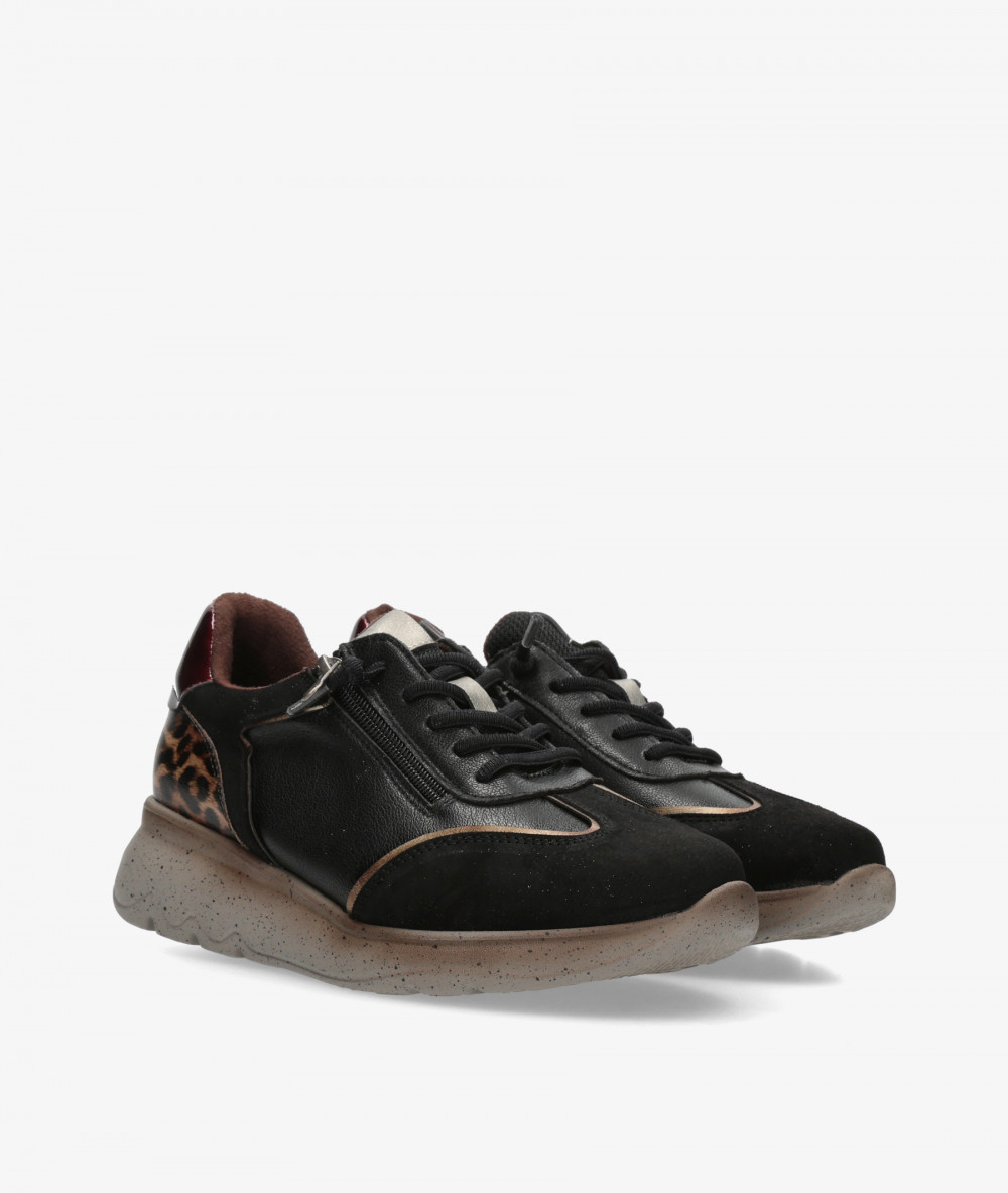 Deportivos MEGHAN SOFT 8003 en negro