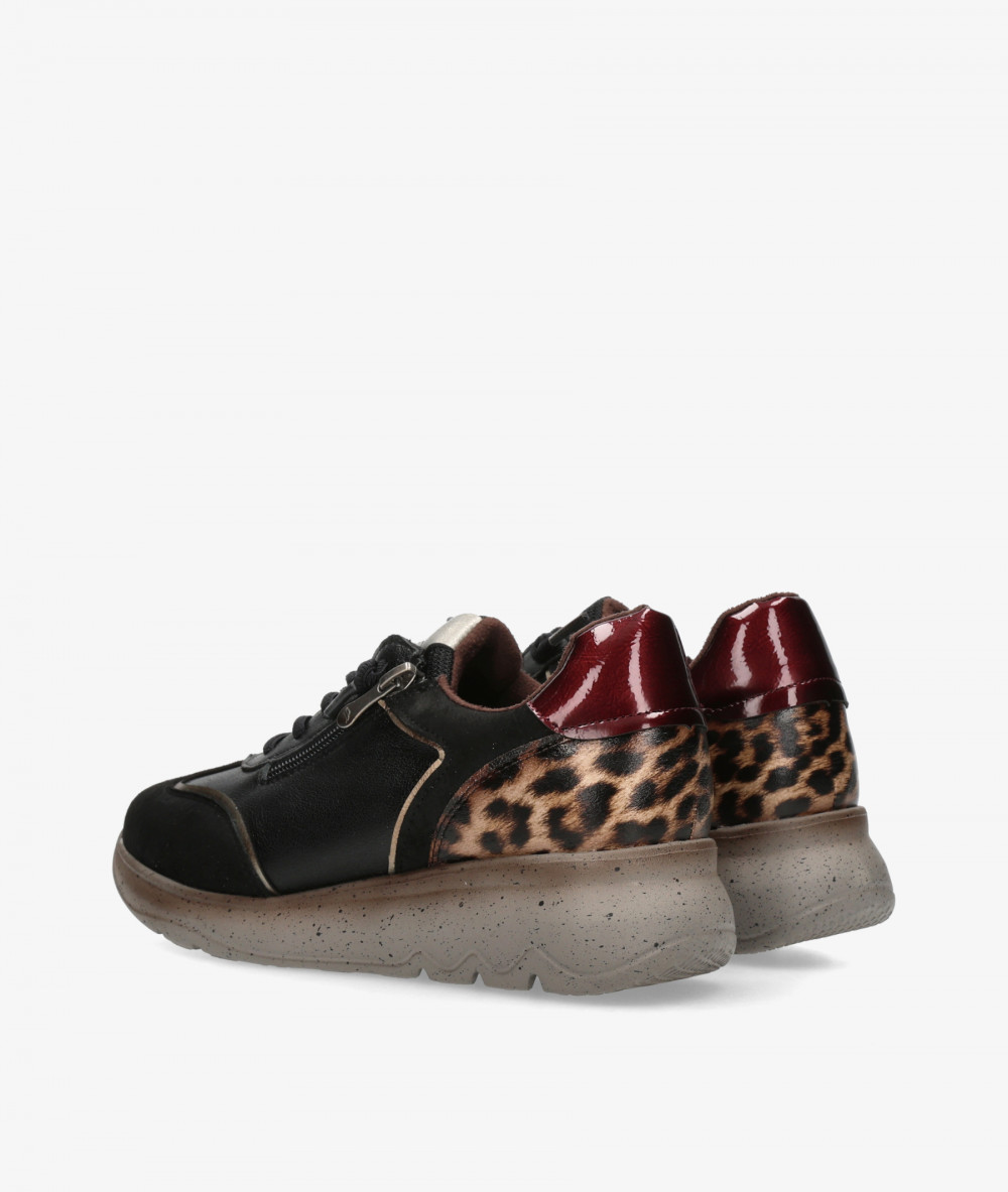 Deportivos MEGHAN SOFT 8003 en negro
