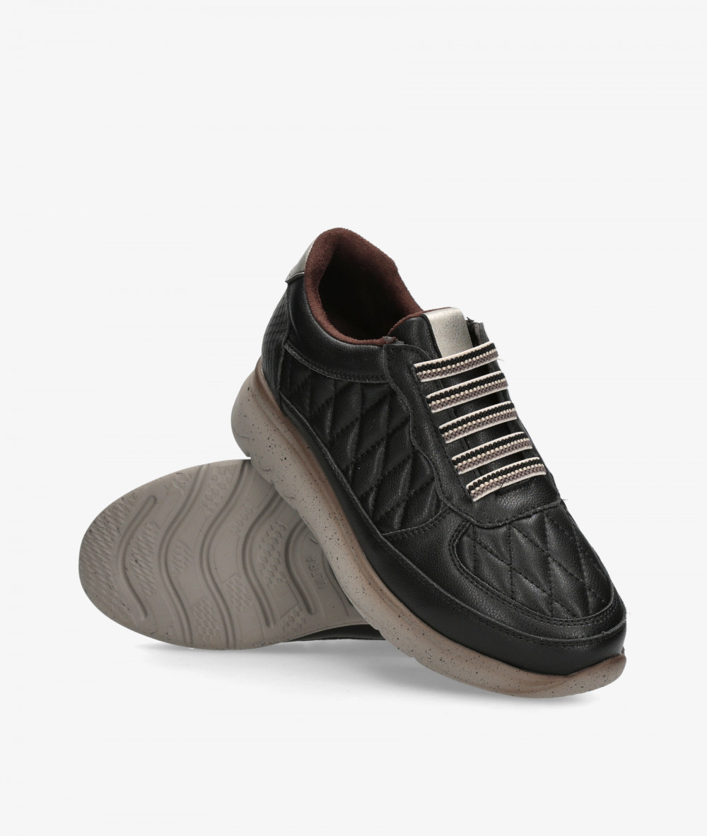 Deportivos MEGHAN SOFT  8004 en negro