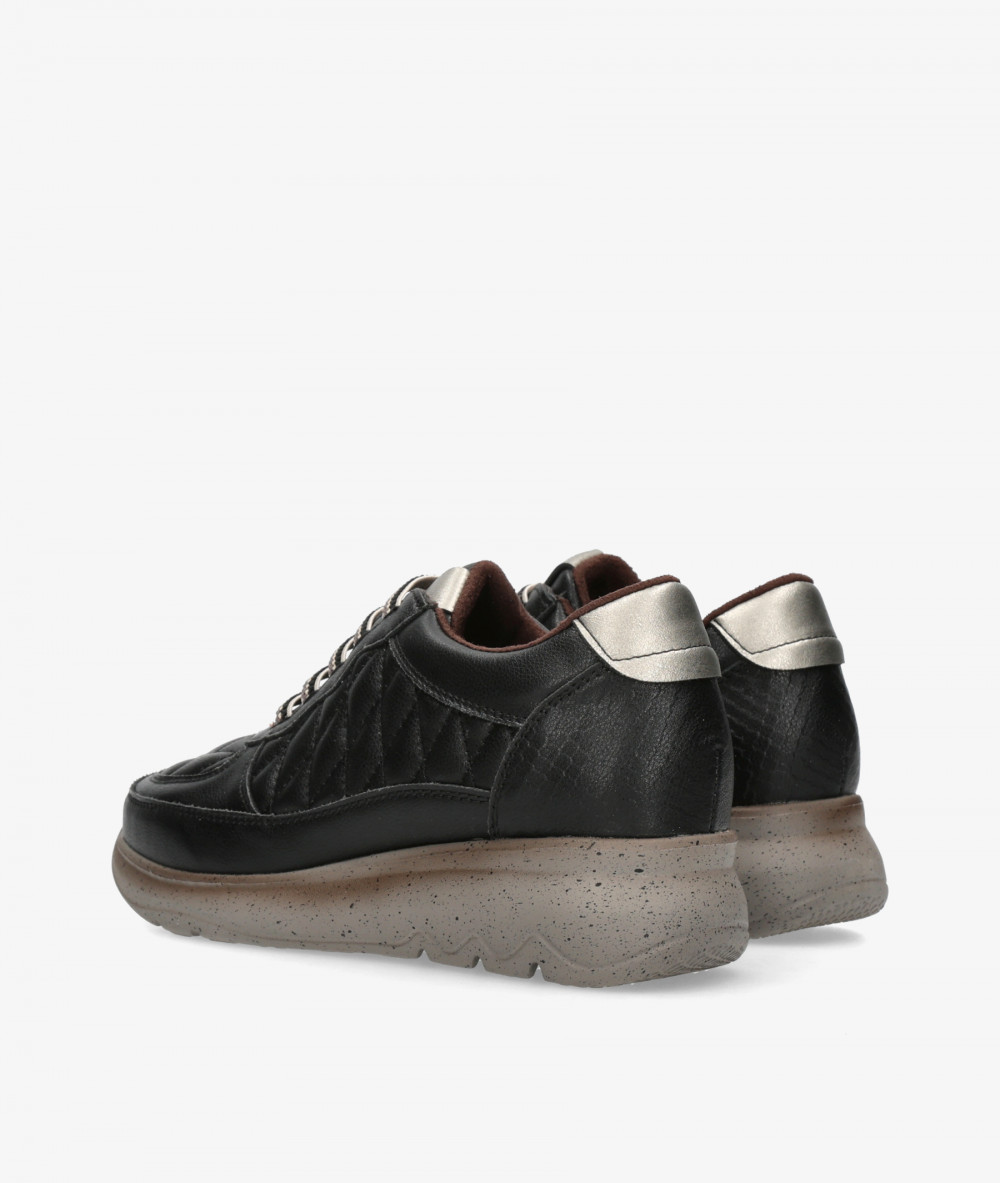 Deportivos MEGHAN SOFT  8004 en negro
