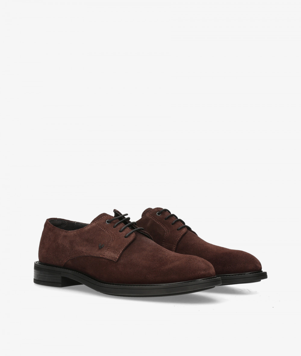 Zapatos de cordones MARTINELLI C020-2904X en serraje marrón