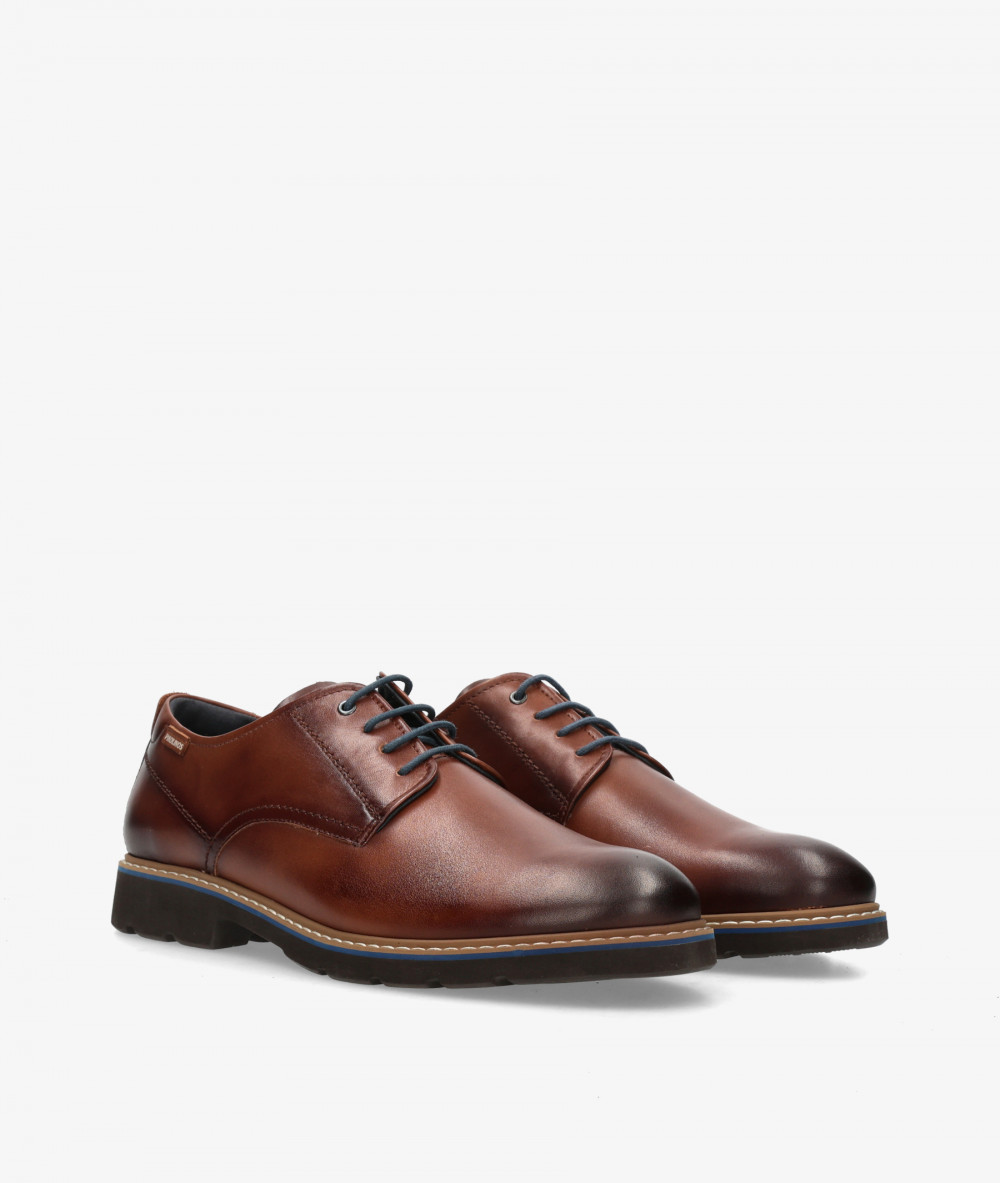 Zapatos de cordones Pikolinos M7D-4289 en cuero