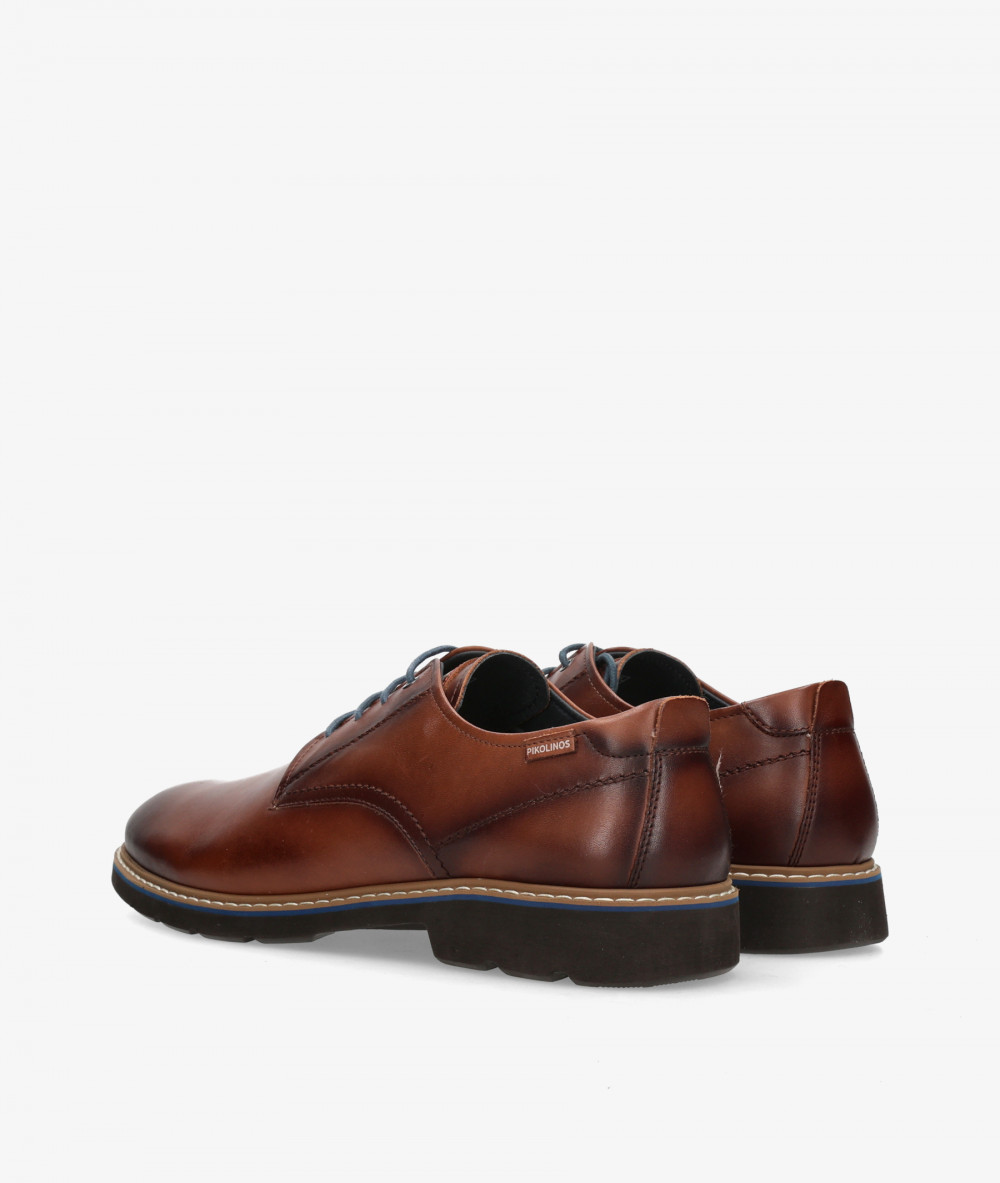 Zapatos de cordones Pikolinos M7D-4289 en cuero