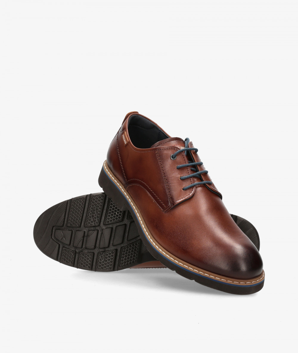 Zapatos de cordones Pikolinos M7D-4289 en cuero