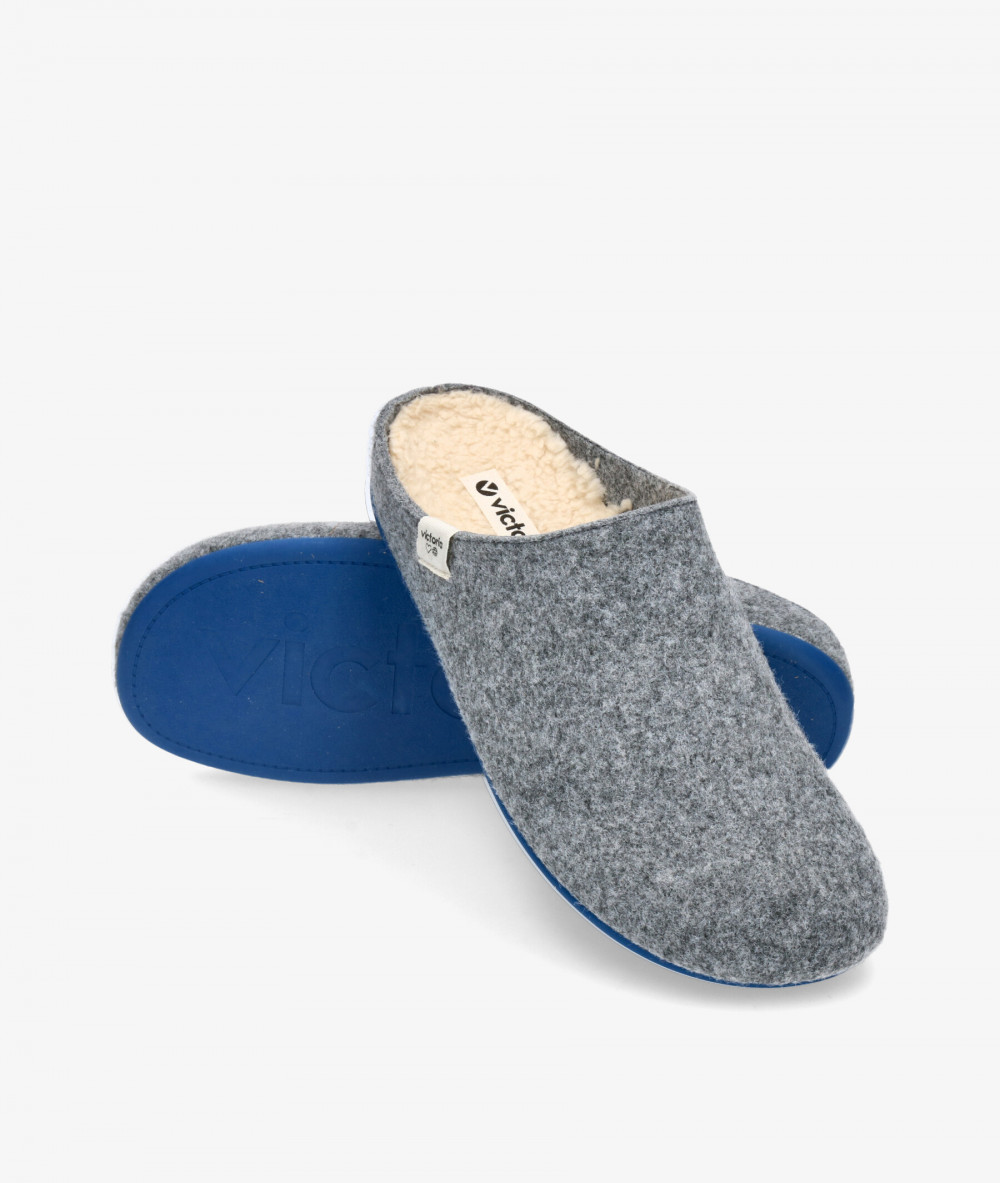 Zapatillas de casa Victoria  1081100 en gris