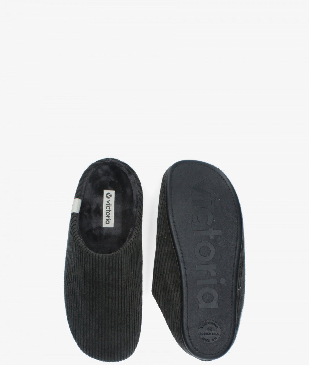 Zapatillas de casa Victoria  1081107 en negro Zapatillas de casa Victoria  1081107 en negro