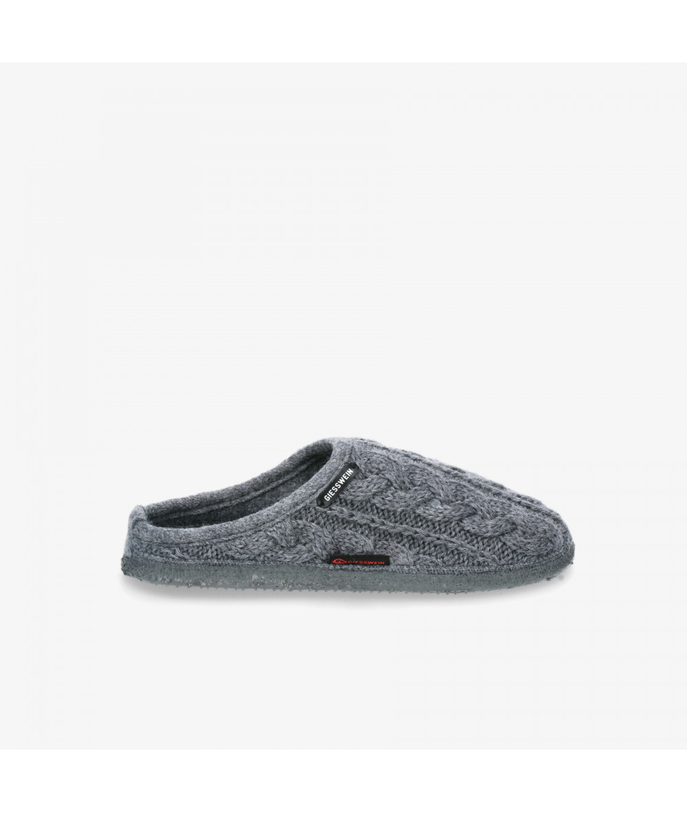Zapatillas de casa Giesswein NEUDAU 34 10 42471 en gris