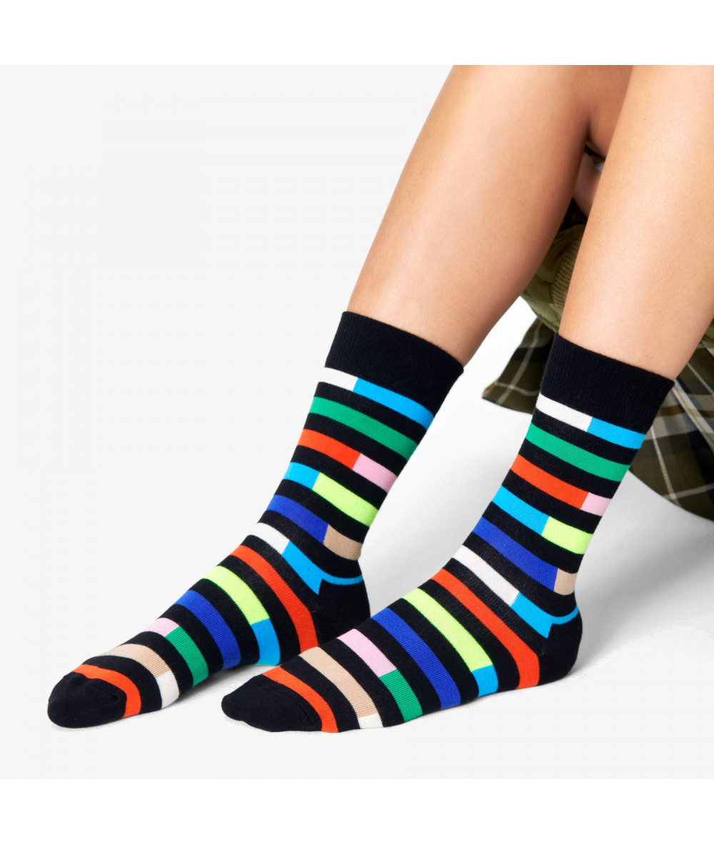 Calcetínes unisex HAPPY SOCKS HIG01-9300 en azul marino