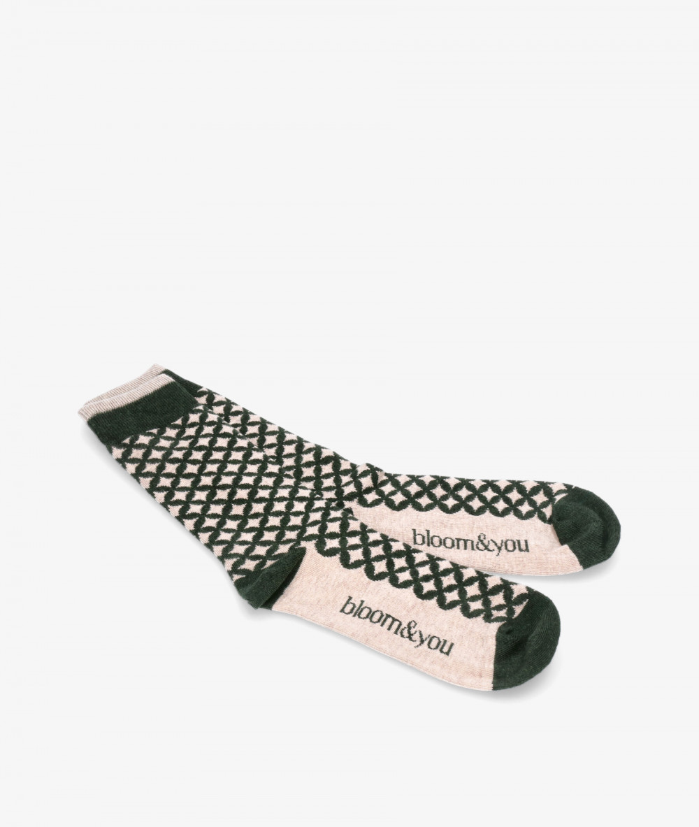 Calcetines bloom&you en hueso