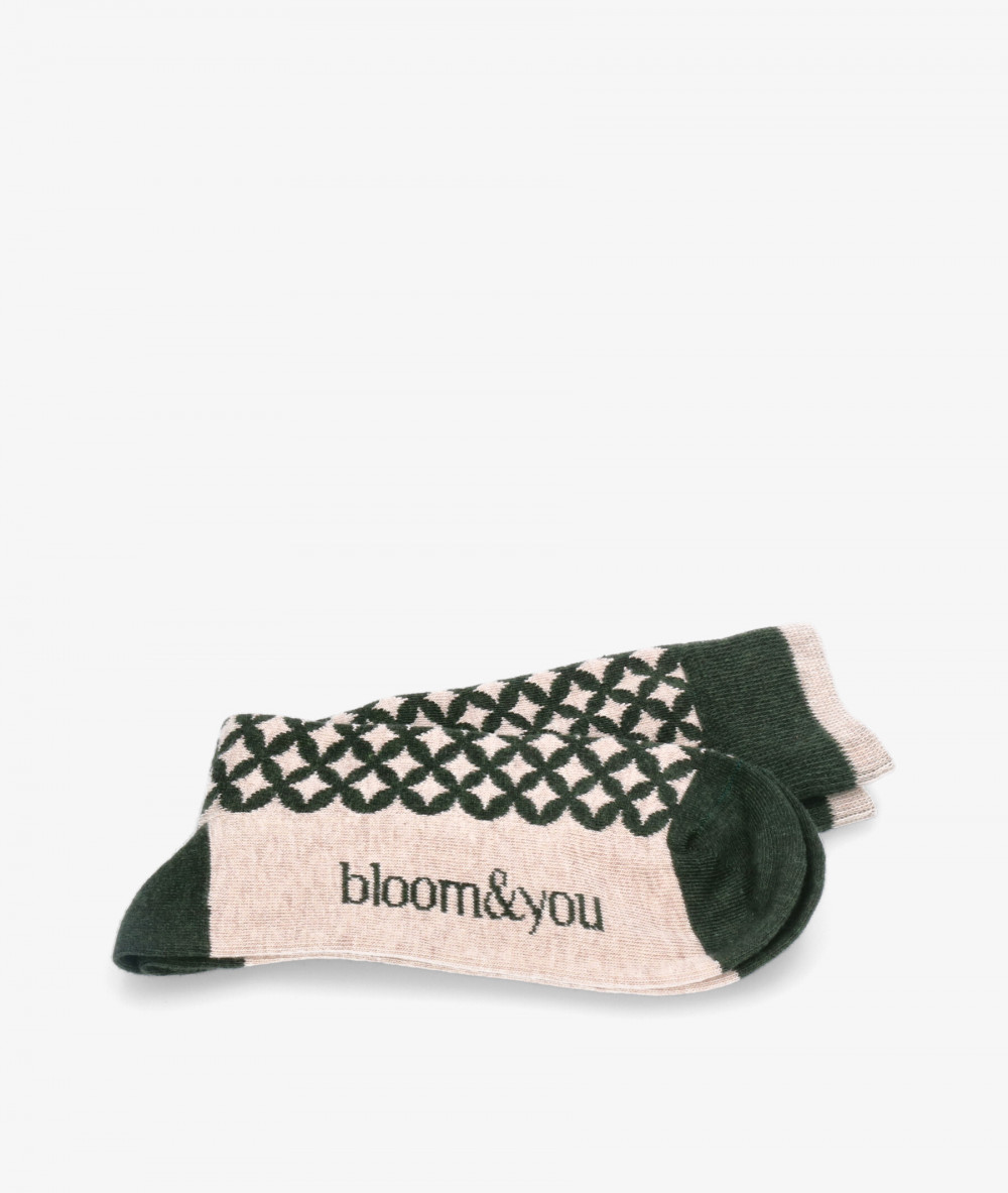 Calcetines bloom&you en hueso