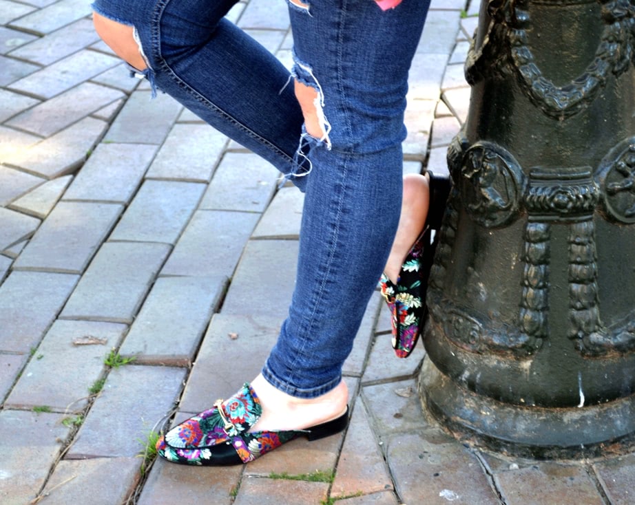 mules multicolor La Strada