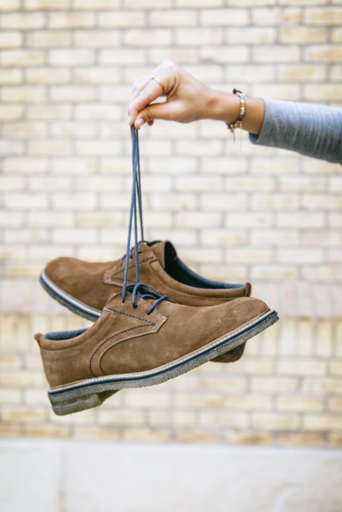 Zapatos de serraje hombre Clearance