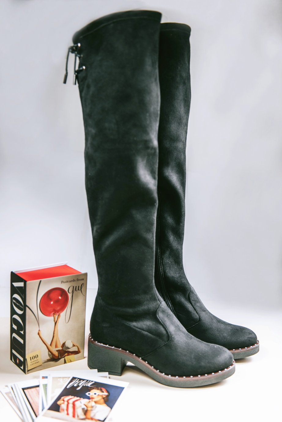 Botas altas mujer negro Riva Di Mare